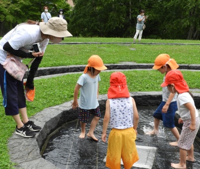 園児たちの様子