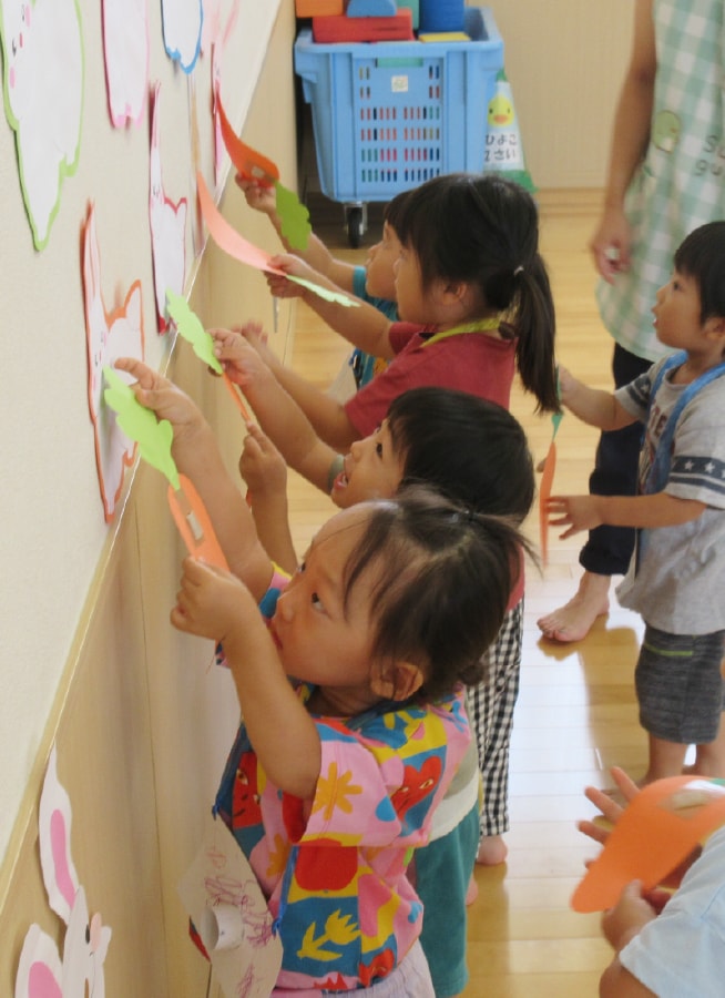 園児たちの様子